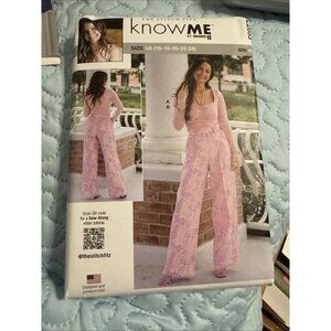 MCCALLS PATTERN ME2053 TOP PANTS  MISSES SIZES 16 18 20 22 24  UNCUT NEW